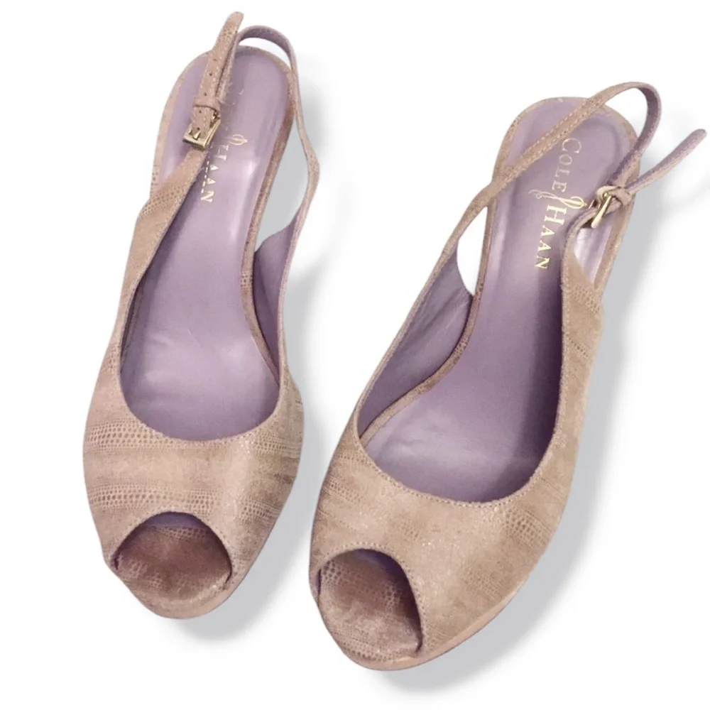 COLE HAAN Mariela Air Open Toe Slingback